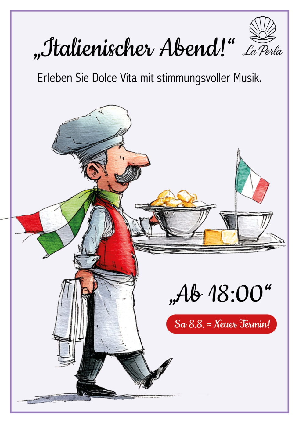 Italienischer Abend – Plakat