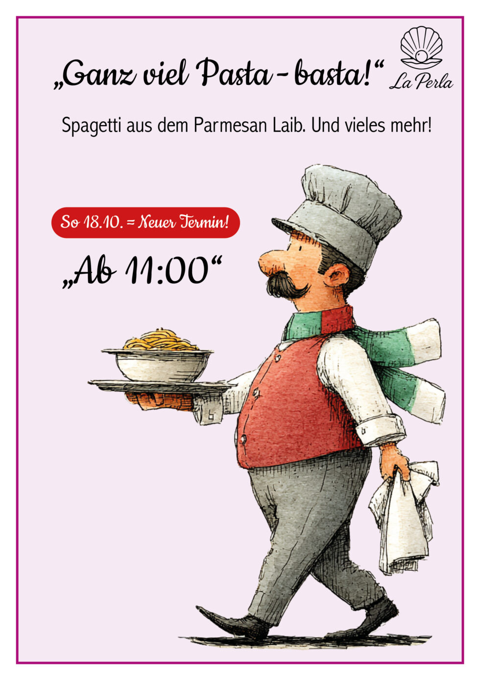 Pasta-Tag – Plakat