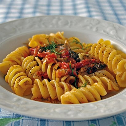 Pasta mit Tomatensugo